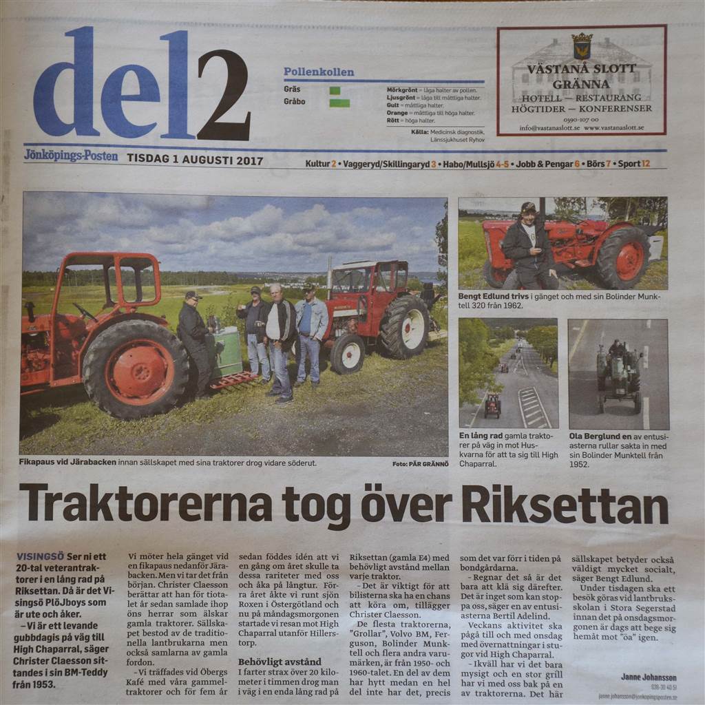 Årets utflykt gick till High Chaparral